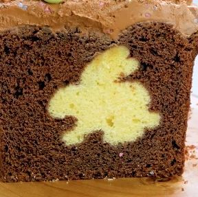 preview for Hidden bunny loaf cake