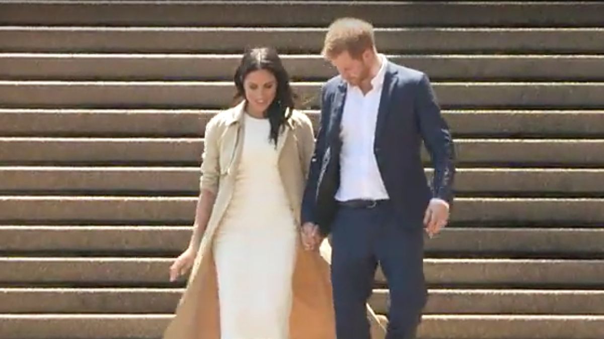 preview for The Duke and Duchess of Sussex arrive in Sydney, Australia