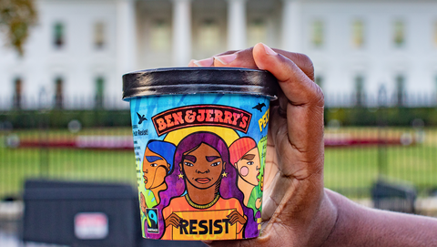 preview for Ben & Jerry's just released an anti-Trump ice cream flavor
