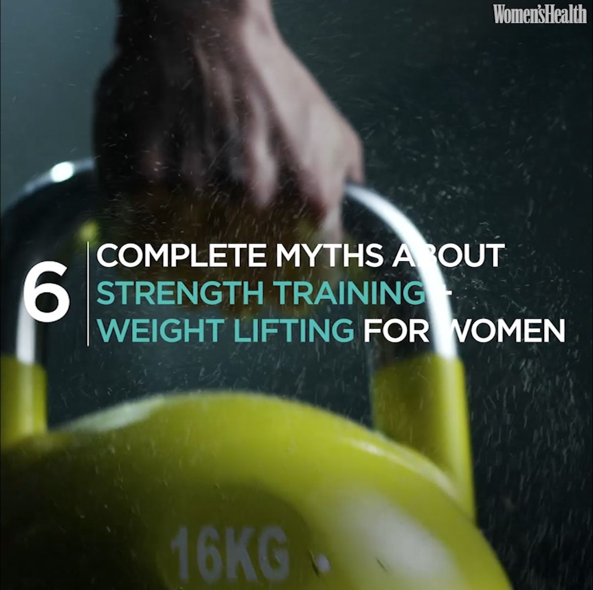 preview for 6 complete myths about strength training and weight lifting for women