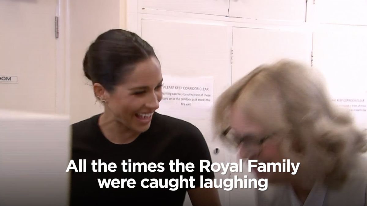 preview for All the times the royal family were caught laughing