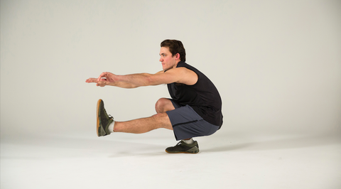 Use This Progression to Learn to Do the Pistol Squat Leg Exercise