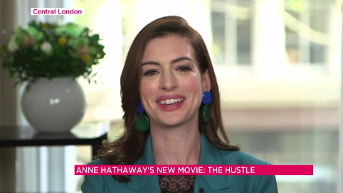 preview for Anne Hathaway discussing giving up alcohol (ITV)