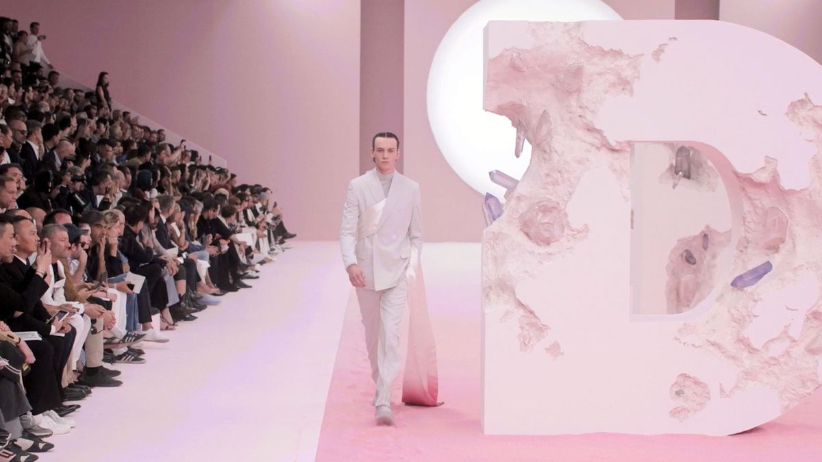 preview for Designer Kim Jones and Artist Daniel Arsham on the Set of Dior's Summer 2020 Show