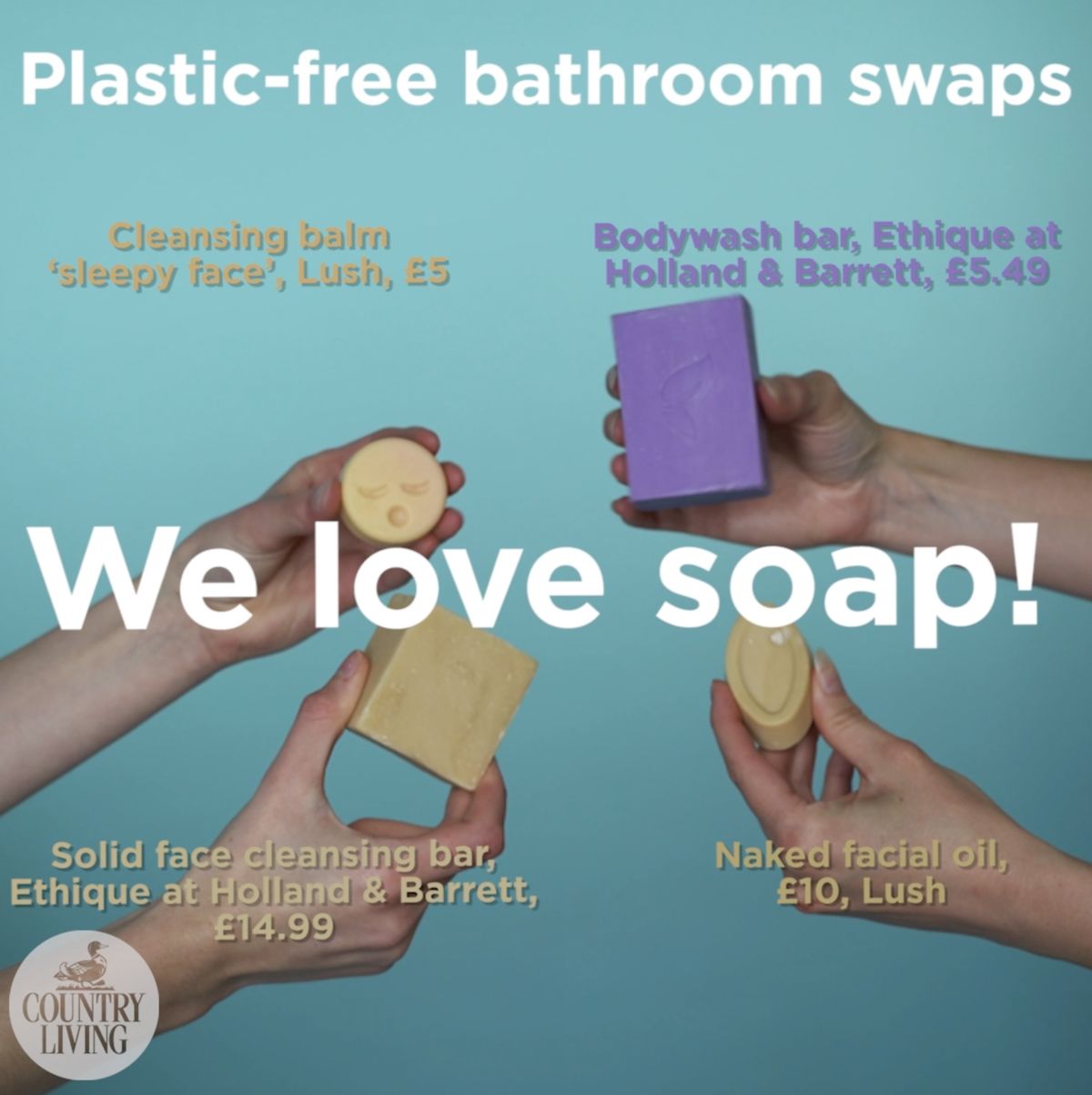 preview for 18 plastic swaps for the bathroom