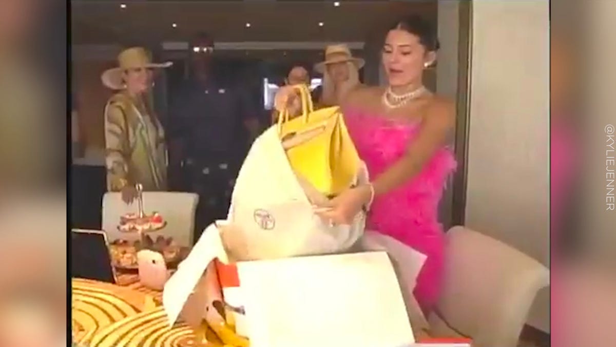 Kylie Jenner shows off her incredible $1M handbag collection