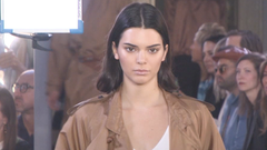 Kendall Jenner's Latest Look Includes Sheer Tights and No Pants