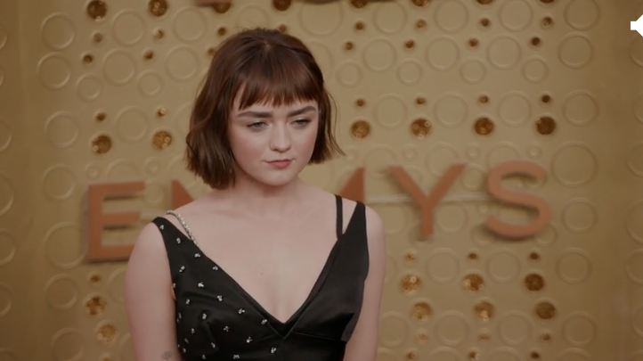 preview for Maisie Williams at the 2019 Emmys