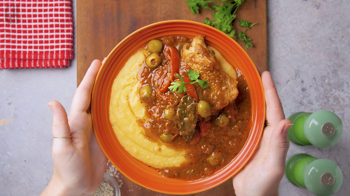 preview for Slow cooker chicken cacciatore