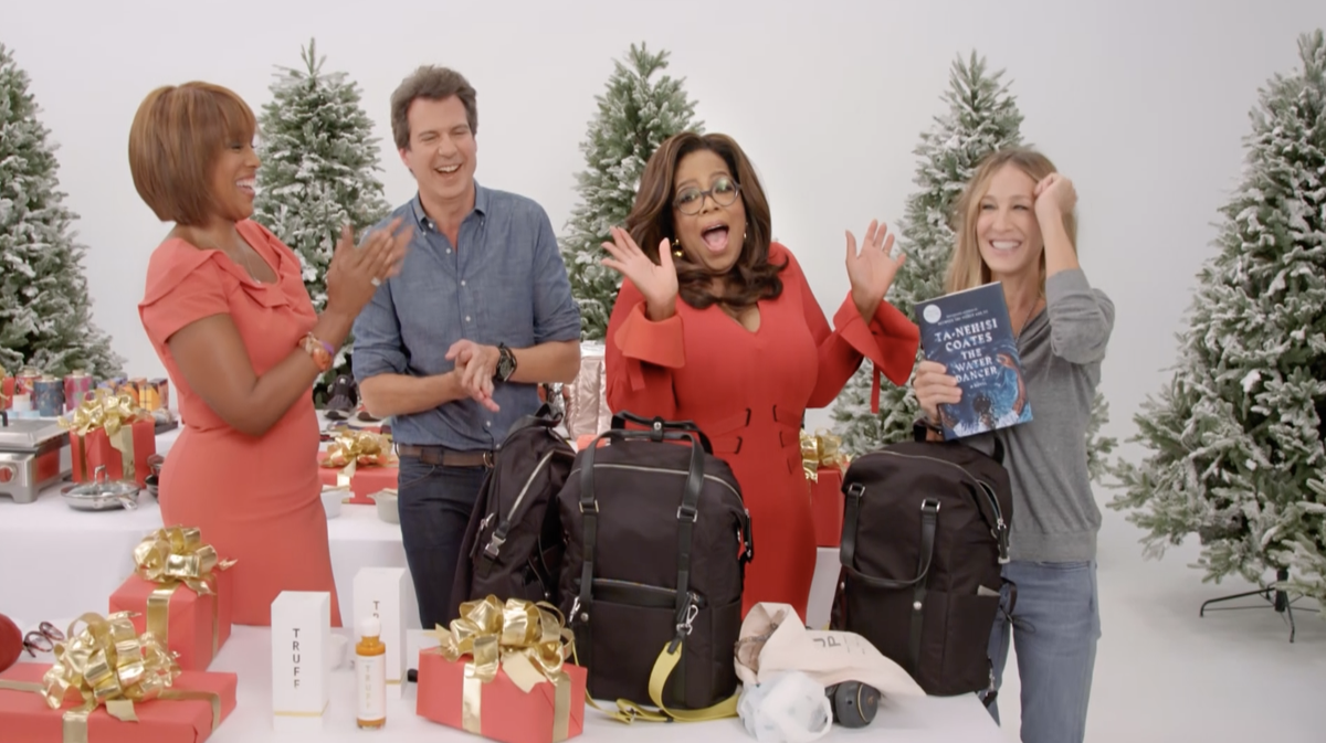 preview for Sarah Jessica Parker Surprises Oprah with Her New Favorite Thing