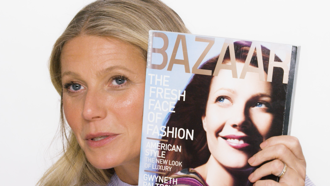 preview for Gwyneth Paltrow Reacts to Her Harper's Bazaar Covers