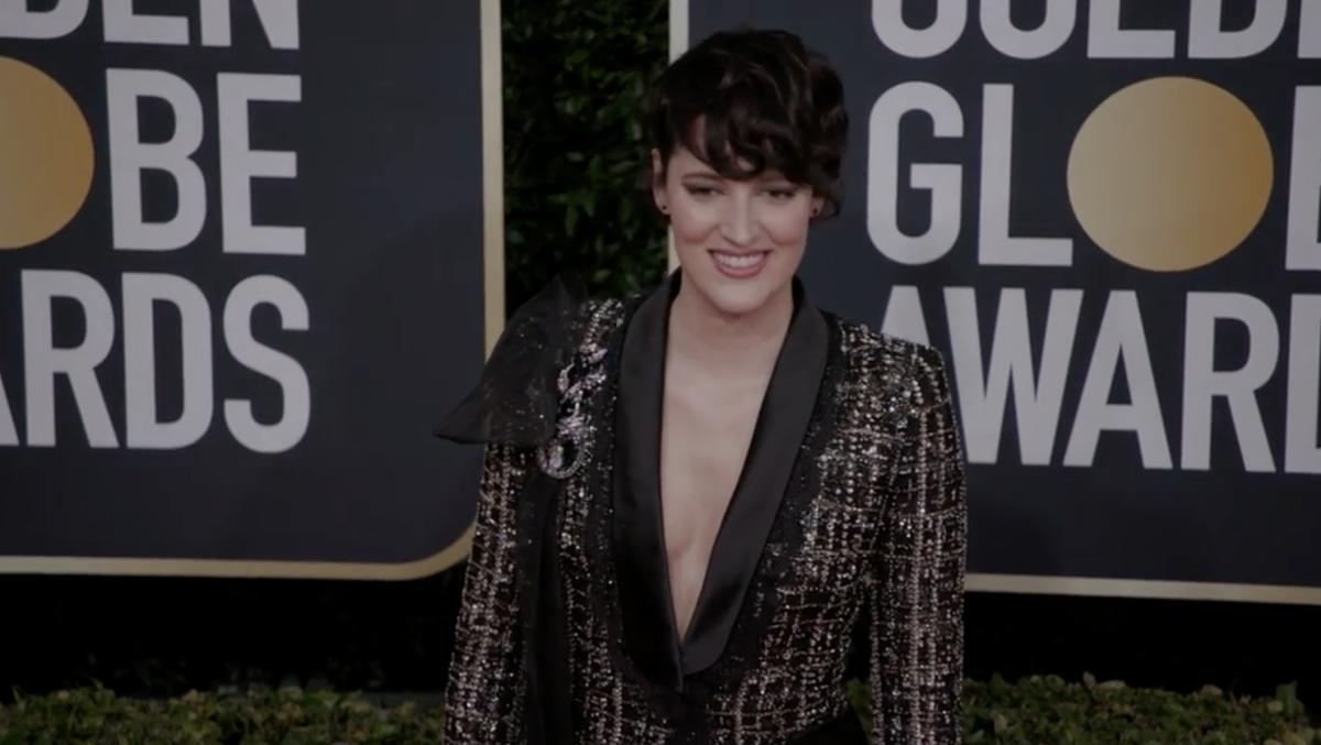 preview for Phoebe Waller-Bridge at the 2020 Golden Globes