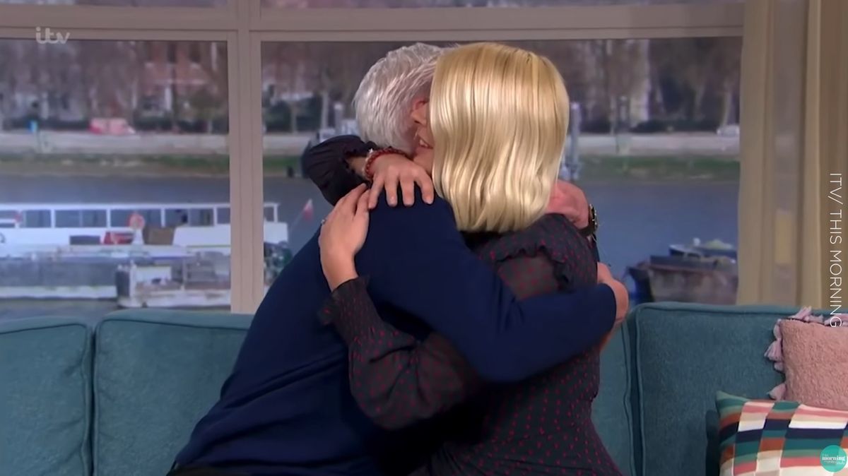 preview for Phillip and Holly share an emotional moment on This Morning after Phillip comes out as gay
