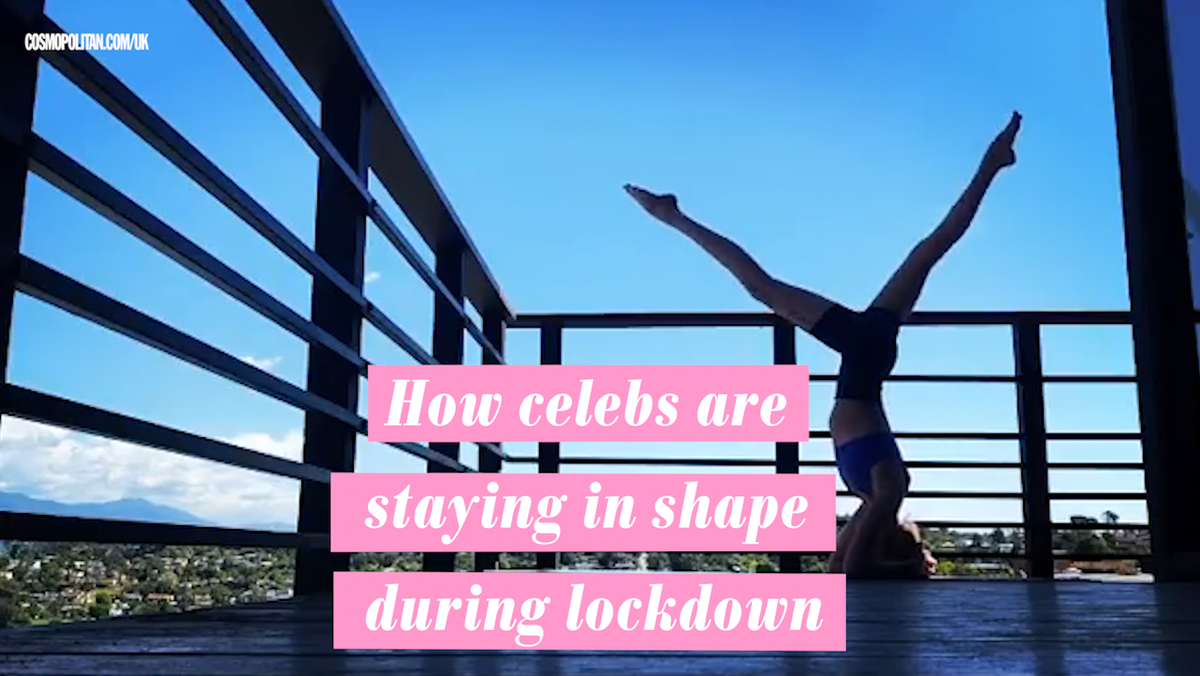 preview for How celebs are staying in shape during lockdown