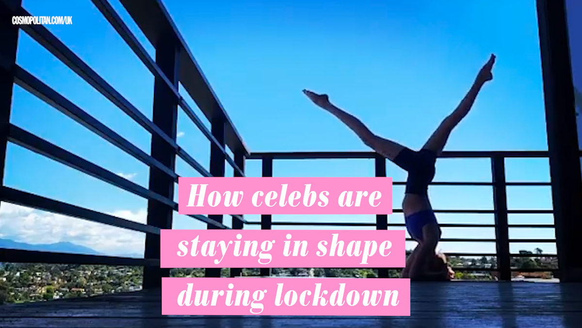 preview for How celebs are staying in shape during lockdown