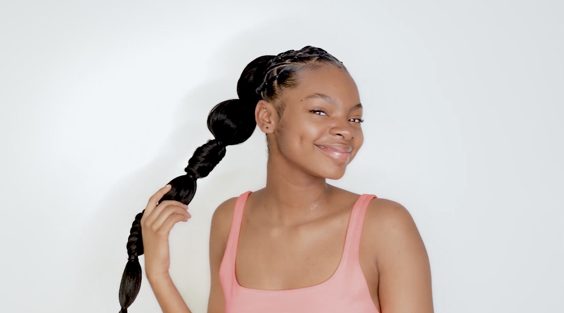 ✨💫💫🌟Rubber Band Criss-Cross Natural Hairstyles Updo Compilation for Kids  - YouTube