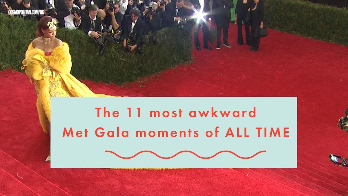 preview for The 11 Most Awkward Met Gala Moments of All Time