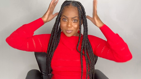 Featured image of post Jumbo Knotless Goddess Box Braids / Because you are able to leave them in for so long, maintenance is a breeze, and time spent getting ready in the mornings is cut down drastically.