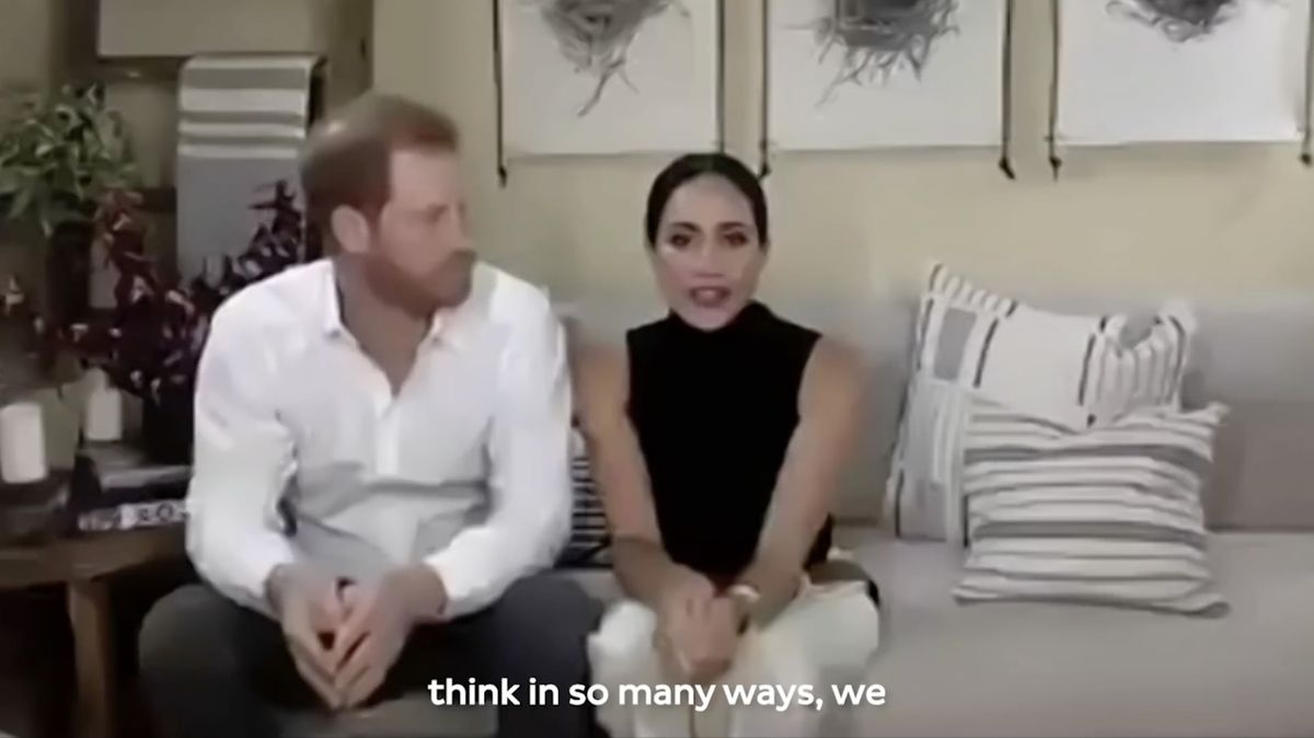 preview for How Meghan and Harry are spending lockdown