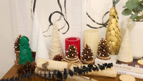 preview for 3 DIY Decorative Christmas Trees