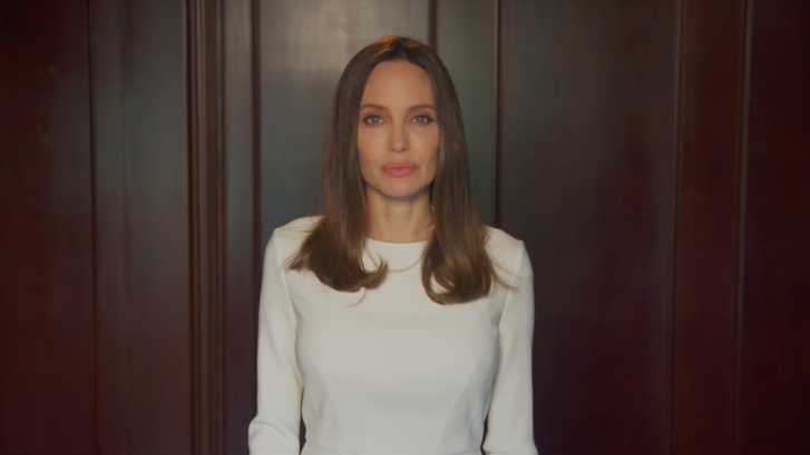 preview for Angelina Jolie speaks at the 2nd International Conference on Action with Women and Peace