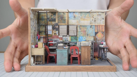 preview for This Malaysian Artist Turns Real Places Into Miniature Masterpieces
