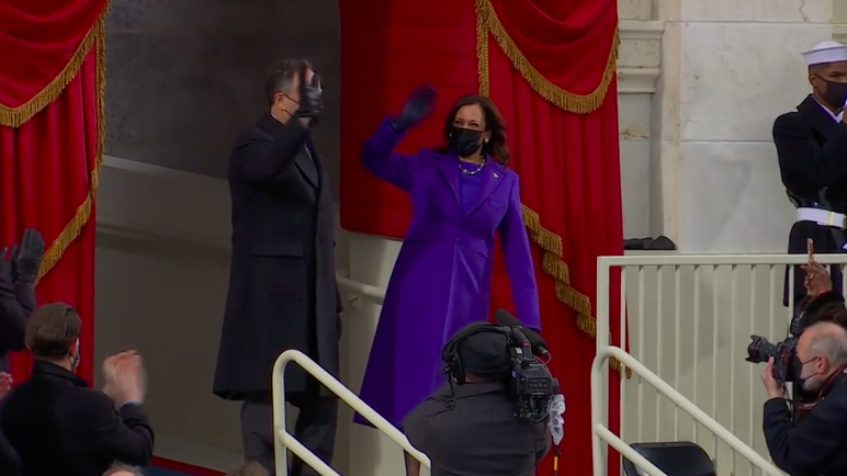preview for Vice president Kamala Harris and Doug Emhoff at the 2021 Inauguration