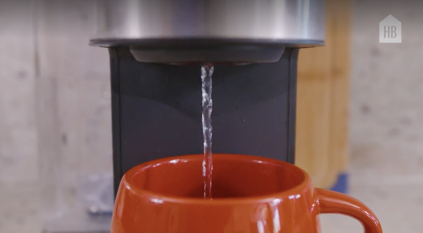 how to set keurig to descale mode