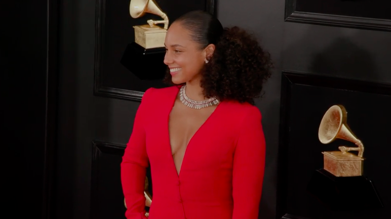 preview for Alicia Keys at the 2019 Grammy Awards
