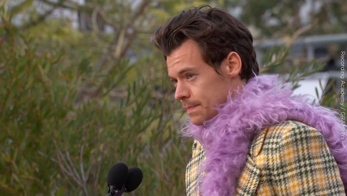 preview for Harry Styles Wins Best Pop Solo Performance at the GRAMMYs