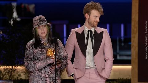 preview for Billie Eilish wins record of the year at the 63rd annual Grammy Awards