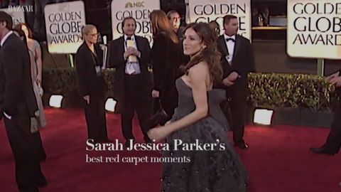 preview for Sarah Jessica Parker's best red carpet moments