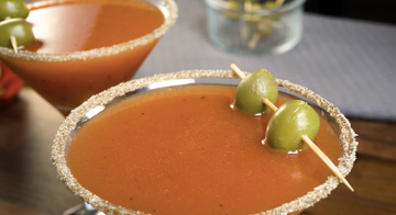 bloody martini