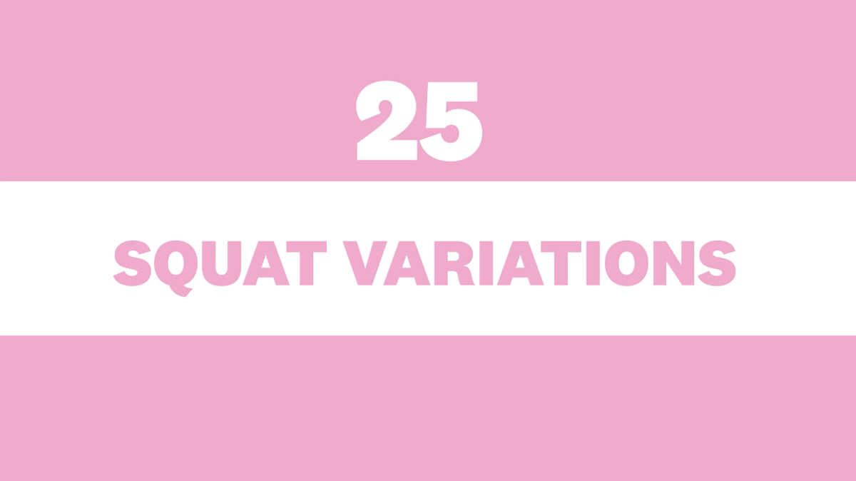 preview for 25 Squat Variations