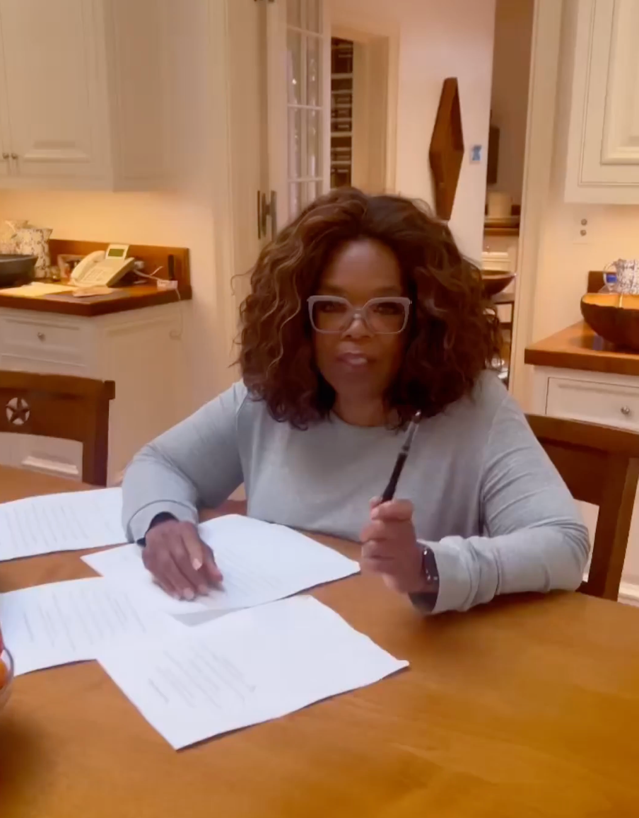 Oprah Gives an Exclusive Look Behind the Scenes of the Adele Interview