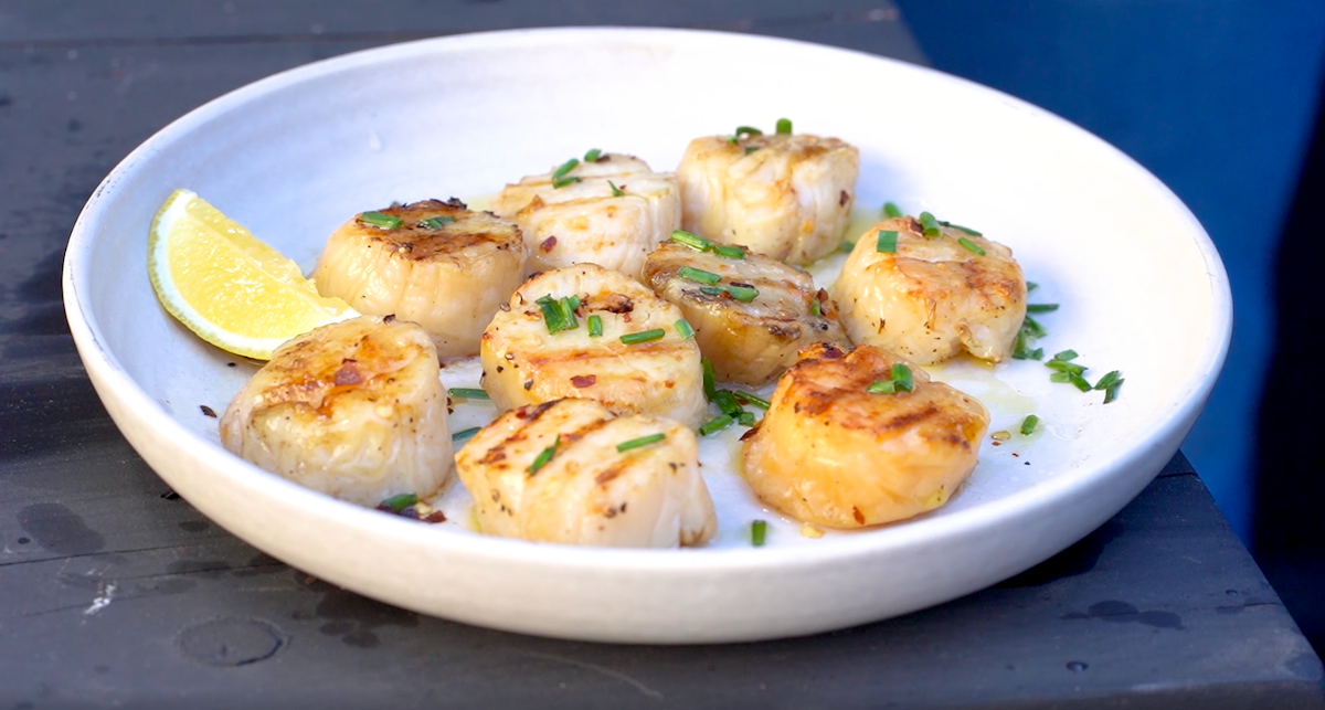 preview for Grilled Scallops Only Take Five Minutes