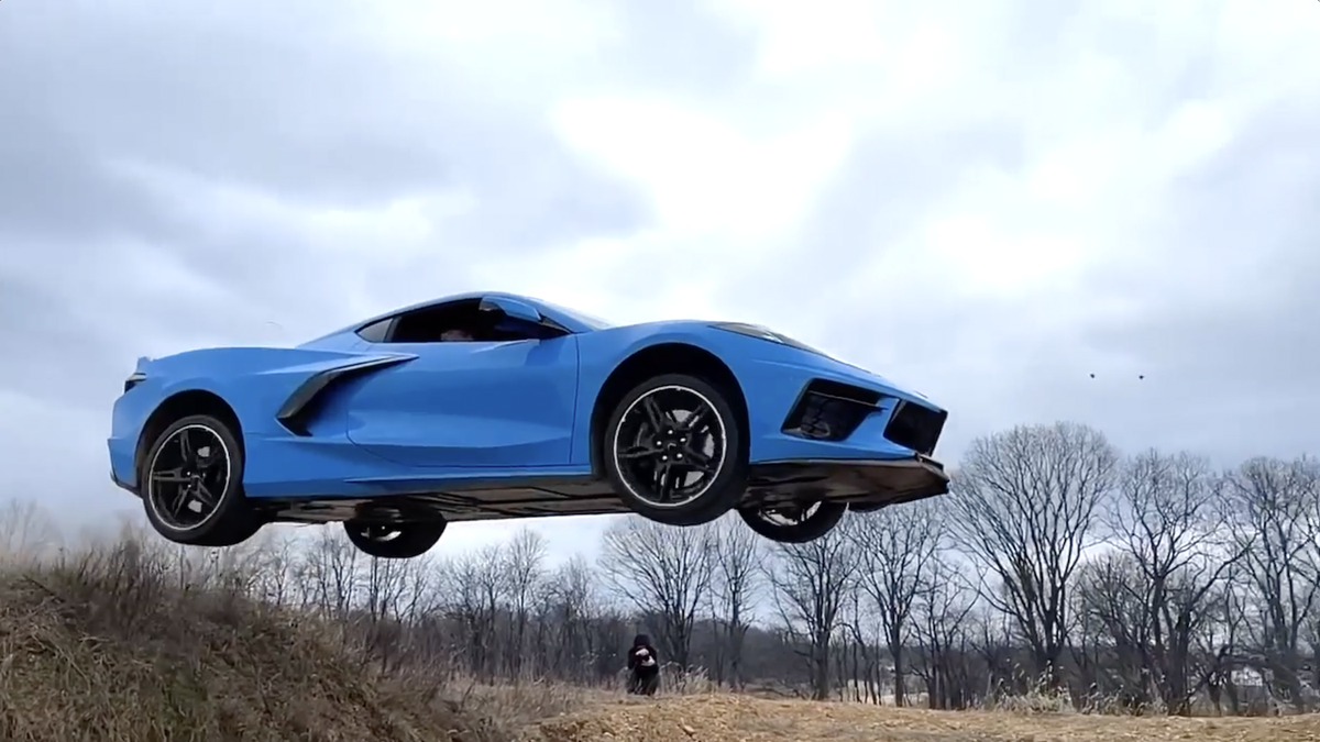 preview for C8 Corvette Jump - Video