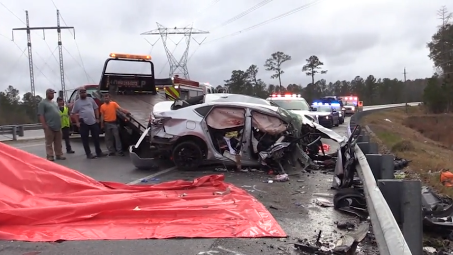 Dashcam Shows Moments Leading To Deadly Crash In Liberty County