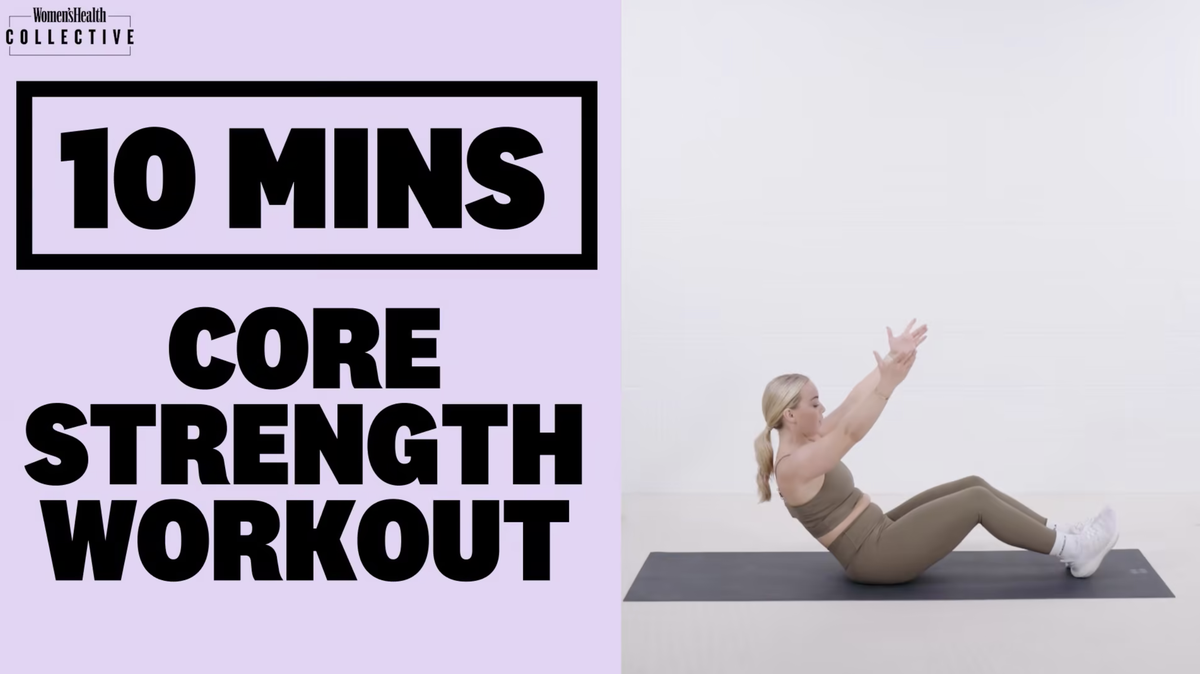 preview for 10-minute core workout with Alice Liveing