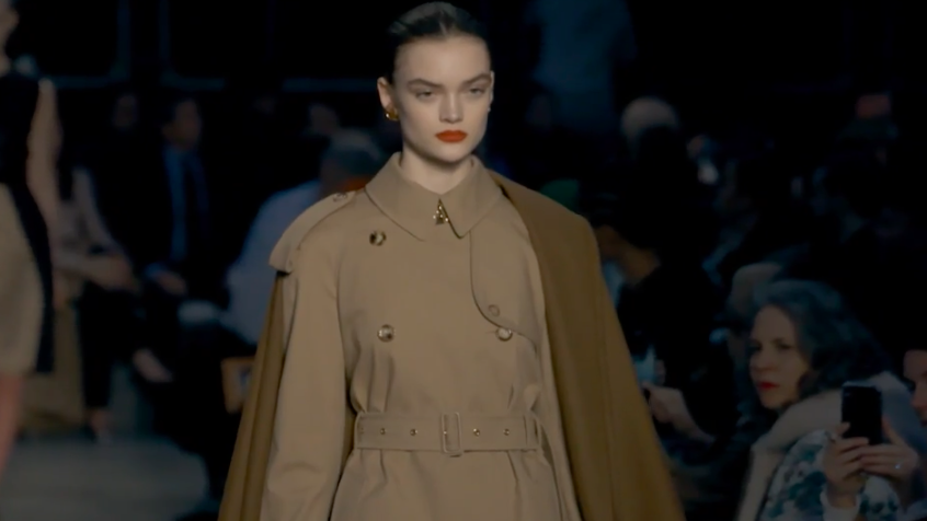 preview for The Burberry trench coat, autumn/winter 2019