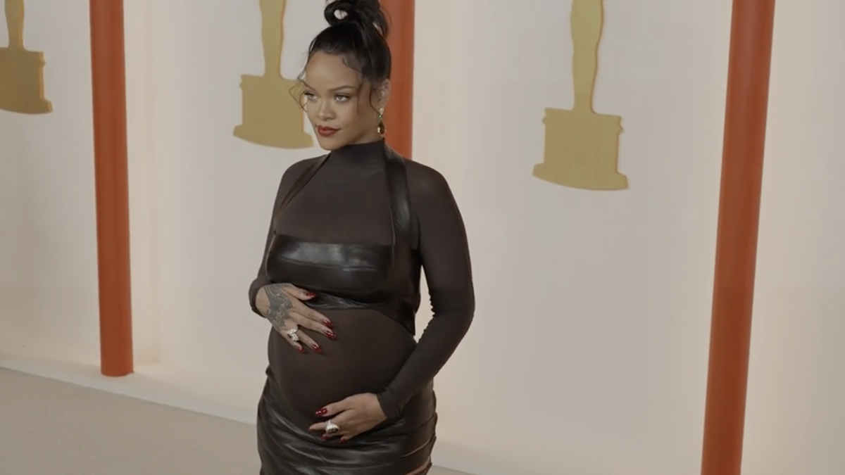 preview for Rihanna at the 2023 Oscars