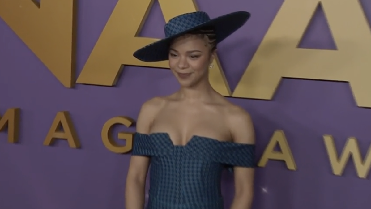 preview for India Amarteifio arriving at the 2024 NAACP Image Awards