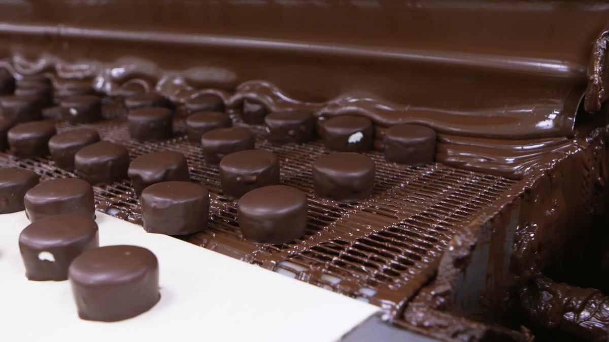 preview for Here's What The Inside Of See's Candies' Chocolate Factory Looks Like