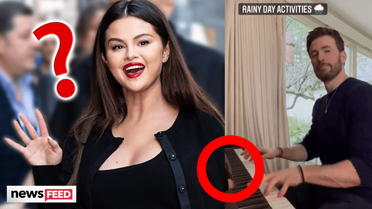 preview for Fans SPECULATE Selena Gomez’s Reflection Is In Chris Evans’ Piano Video!