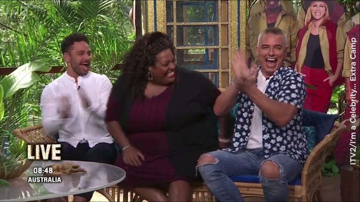 preview for I'm a Celebrity's John Barrowman unveils shock transformation on Extra Camp