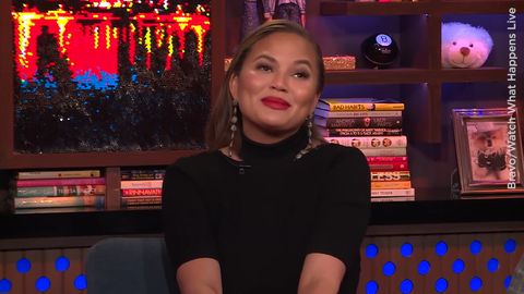 preview for Chrissy Teigen all but confirms Kylie Jenner's pregnancy