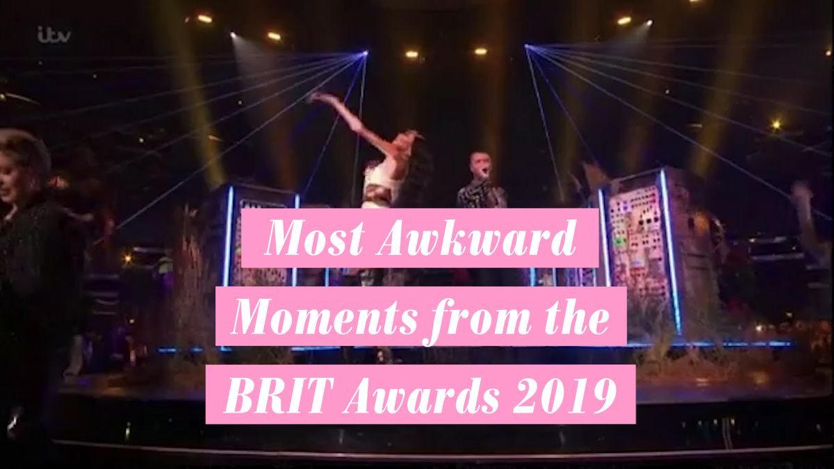 preview for 8 awkward moments you missed from the 2019 Brit Awards