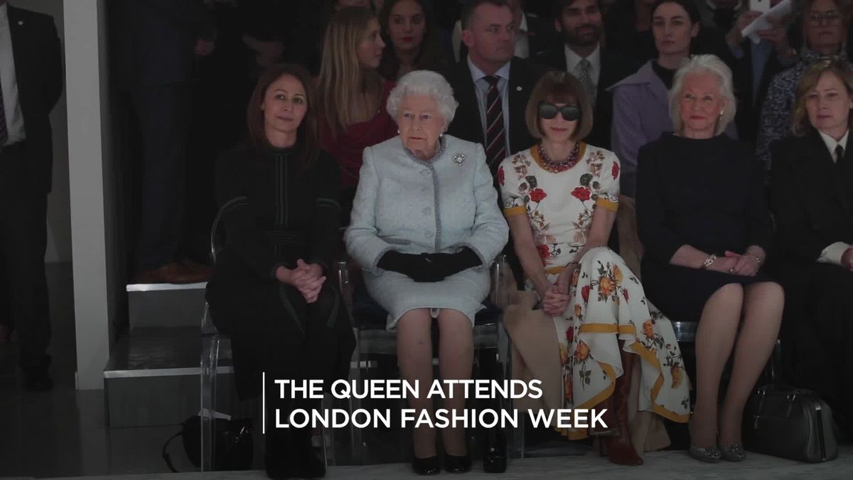 preview for The Queen attends London Fashion Week