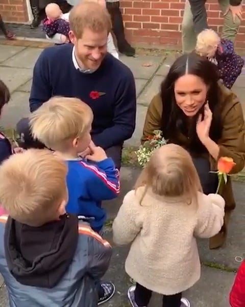 preview for Prince Harry and Meghan Markle surprise their neighbours in Windsor