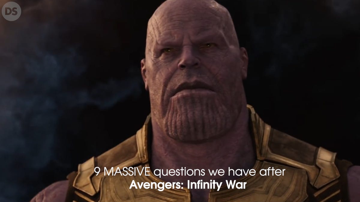 preview for 9 MASSIVE questions that we have after watching Avengers: Infinity War